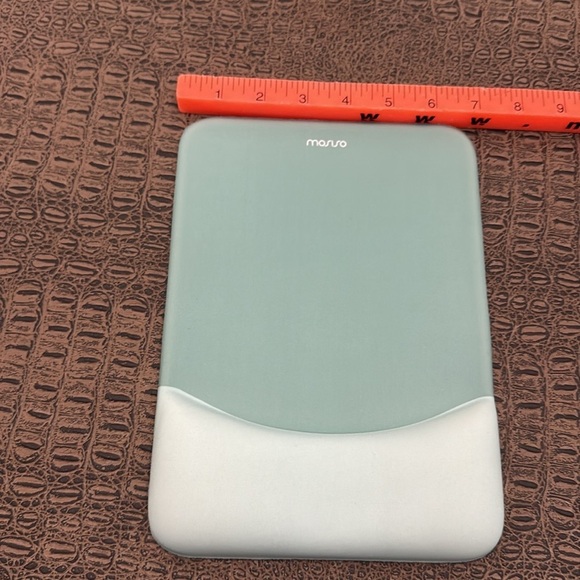 MOSISO aqua green Mouse Pad with Wrist Rest - Picture 3 of 4